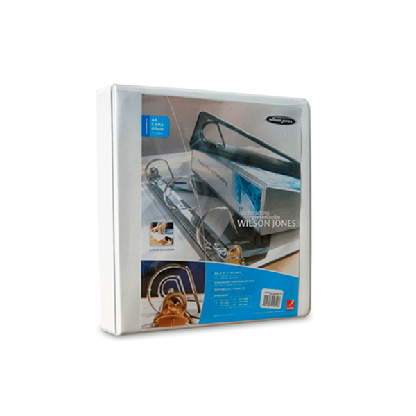 ARCHIVADOR CARTA CON PRESENTACION 2 AROS 1" ACCO BLANCO