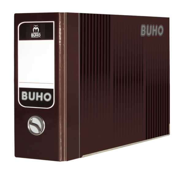 ARCHIVADOR LETRA ANCHO BURDEO BUHO