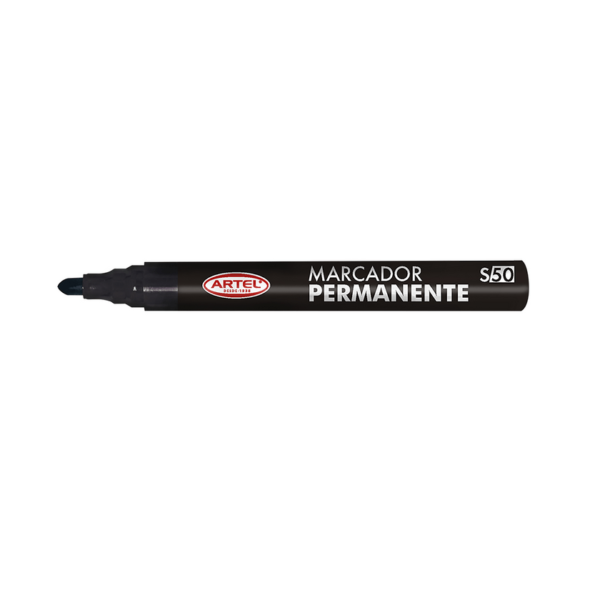 MARCADOR PERMANENTE ARTEL PUNTA REDONDA NEGRO