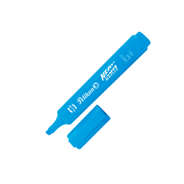 DESTACADOR PELIKAN NEON MARKER AZUL