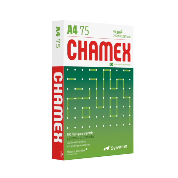PAPEL MULTIPROPOSITO 75GR 500 HOJAS CHAMEX A-4