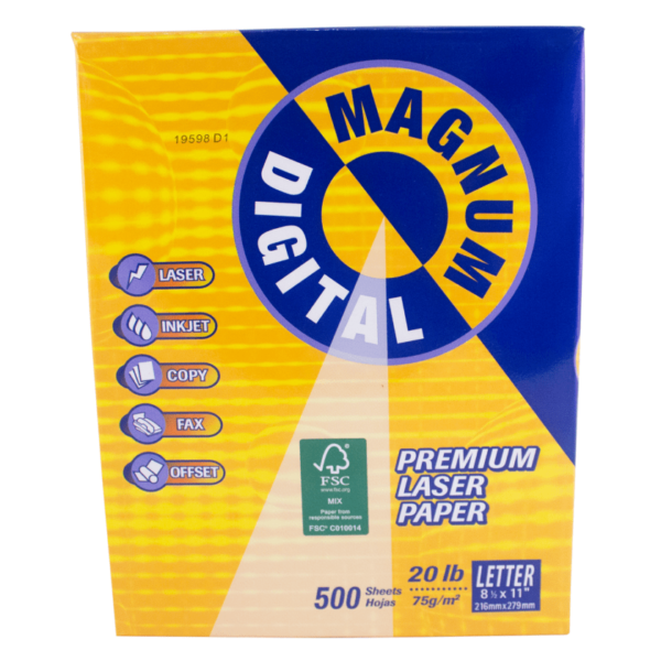 PAPEL MULTIPROPOSITO CARTA 75GR MAGNUM
