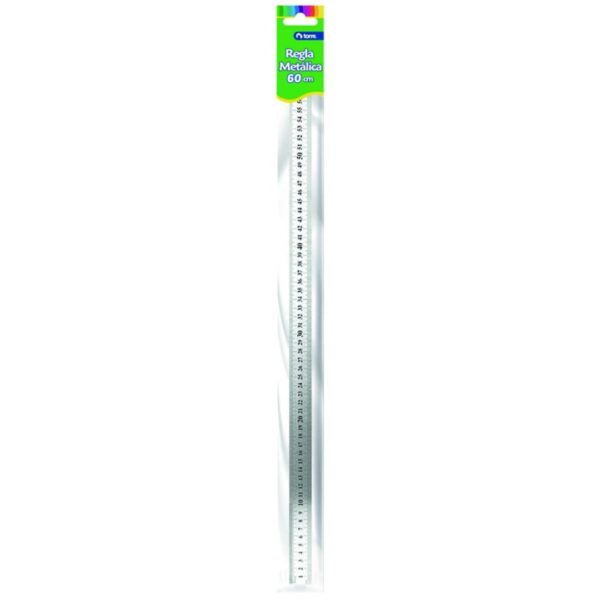 REGLA METALICA 60 CM TORRE